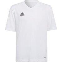 Adidas Youth Entrada 22 Training Tee - White