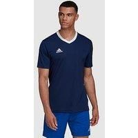 adidas Men/'s Entrada 22 Jersey Jersey (Short Sleeve), team navy blue 2, L