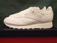 Reebok Unisex Classic Leather Sneakers, FTWR White/FTWR White/Pure Grey 3, 9 UK
