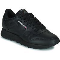 Reebok Unisex Classic Leather Sneaker, Core Black Core Black Pure Grey 5, 2.5 UK