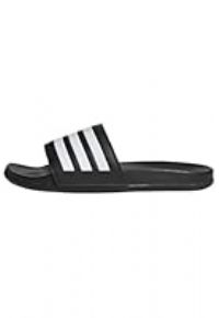 adidas Unisex Adilette Comfort Slides, Core Black/Cloud White, 5 UK