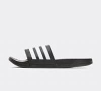 adidas Unisex Adilette Comfort Trainers, Cblack/Ftwwht/Cblack, 6 UK