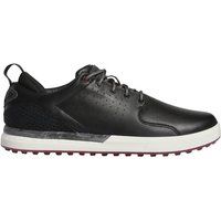 adidas Golf Mens Flopshot Golf Shoes - CoreBlack/GreySix/Burgundy - UK 9