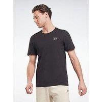 Reebok Men/'s Identity Classics T-Shirt, Black, XS