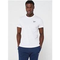 Reebok Men/'s Identity Classics T-Shirt, White, S