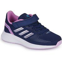 adidas RUNFALCON 2.0 EL K Sneaker, Dark Blue/matt Purple met./Pulse Lilac, 10 UK