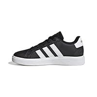 adidas Grand Court 2.0 K Sneaker, core Black/FTWR White/core Black, 3 UK