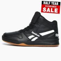 Reebok Baby Boys BB4500 Court Sneakers, Core Black/Core Black/FTWR White, 11.5 UK