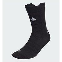 adidas Unisex Football Crew Performance Socks, White/Black, 4.5-6