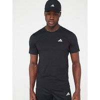 Adidas Mens Train Essentials Vest - White/Black