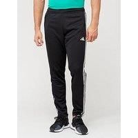 adidas IB8168 TR-ES Base 3PT Pants Men/'s Black/White Size L