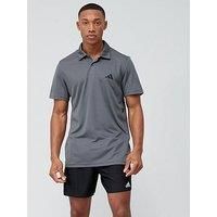 Adidas Performance Train Essentials Training Polo Shirt - Grey