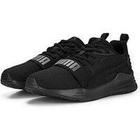 Puma Mens Wired Run Pure Trainers - Black