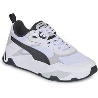 PUMA Unisex Trinity Sneaker, White Black-Cool Light Gray, 9.5 UK