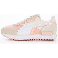 Puma Future Rider Displaced Running Style Suede Trainers - UK 3