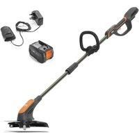 Flymo 18V UltraTrim 300 Cordless Grass Trimmer – Powerful & Lightweight with 30cm Cutting Width, Adjustable Handle & Precision Edging – Battery & Charger Included