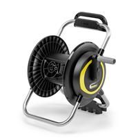 Kärcher HR 4 40M Max Flexible Hose Carrier for Easy Wall Storage and Mobile Garden Use - Black