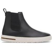 Birkenstock Bend Chelsea Natural Leather Ankle Boot - Black