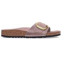 Birkenstock Madrid Big Buckle Leather Sandal - Lavender