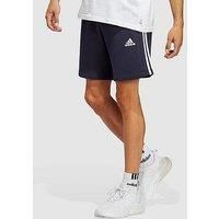 adidas Essentials Men/'s Adult Shorts (1/2) French Terry 3-Stripes