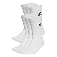 adidas, Pack Of 6 Pairs Of Baby Low Socks Sportswear, Socks, White/Black, 34, Unisex-Bambino