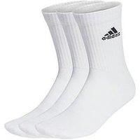 adidas Unisex Cushioned (3 Pack) Crew Training Socks Gym