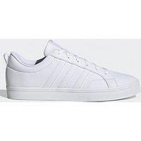 adidas Men/'s VS Pace 2.0 Shoes, Cloud White/Cloud White/Cloud White, 8 UK