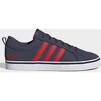 adidas Unisex VS Pace 2.0 Shoes, Shadow Navy / Scarlet / Cloud White, 6 UK