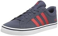 adidas Men/'s Vs Pace 2.0 Sneaker, Shadow Navy Better Scarlet Ftwr White, 9 UK