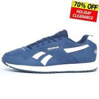 Reebok Classic Royal Glide Ripple Mens Casual Fashion Sneakers Trainers Navy