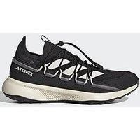 adidas Women/'s Terrex Voyager 21 Travel Shoes Low (Non Football), Core Black/Chalk White/Grey Five, 4.5 UK