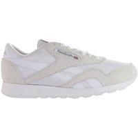 Reebok Men's Classic Nylon White Trainers | Size: 5.5