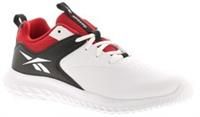 Reebok Junior Boys Trainers Rush Runner 4 Leather Lace Up white UK Size 5