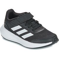 Adidas Unisex Kids Runfalcon 3.0 Elastic Lace - Black/White