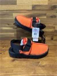 Reebok Beatnik Fleece Slingback Mules Sandals Orange IG2617 UK Size 6 New