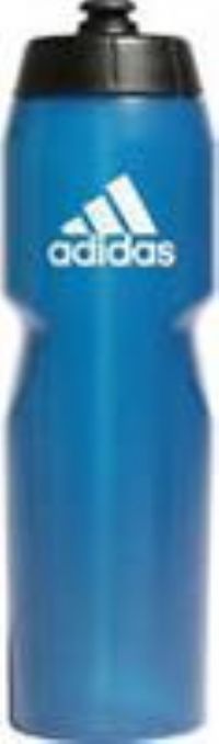 adidas Performance 750ml Water Bottle Blue Gym Hydration Drinks 3 Stripes