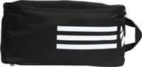 adidas Essentials Training Shoe Bag Gym Sports Breathable Zip - Black