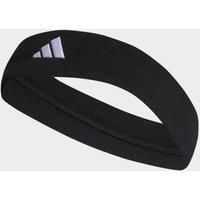 Adidas Unisex Headband Tennis Headband, Black/White, HT3909, OSFM