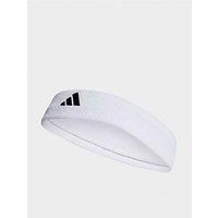 Adidas Unisex Headband Tennis Headband, White/Black, HT3908, OSFM