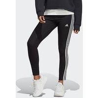 adidas Womens 3S HW Legging Black/White XS
