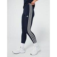 adidas Women/'s Essentials 3-Stripes High Waisted Single Jersey Legging, XS