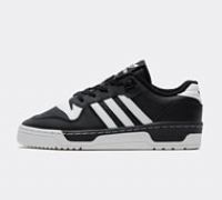 adidas Originals Junior Rivalry Low Trainer - Black - Size 4