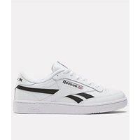 Reebok Unisex Club C Revenge Sneaker, FTWWHT/Black/FTWWHT, 8 UK