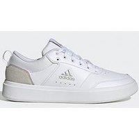 adidas Women/'s Park Street Sneaker, FTWR White/FTWR White/Silver met, 3.5 UK