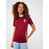 Adidas Women'S Belgium Fan Shirt - Burgundy