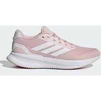 adidas Women/'s Runfalcon 5 Running Shoes, Sandy Pink/Cloud White/Core Black, 6.5 UK