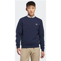 adidas Mens Crew Pullover Sweatshirt Collegiate Navy S