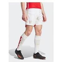adidas 2023-2024 Arsenal Home Shorts (White) - White - male - Size: XL 38" Waist