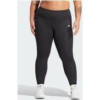 Adidas Womens Training Plus Size Train Optime Tights - Black