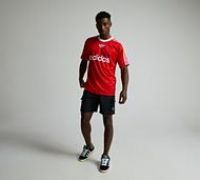 adidas Originals Adicolor Polyester T-Shirt - Red - Size M